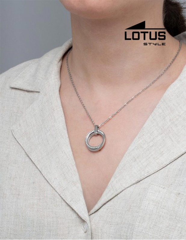 Lotus Style Ladies Necklace